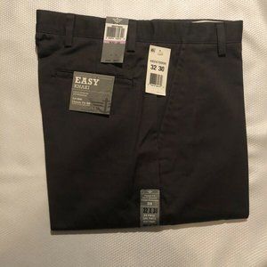 Mens Dockers Pants EASY KHAKI W32xL30 Dk Gray NWT